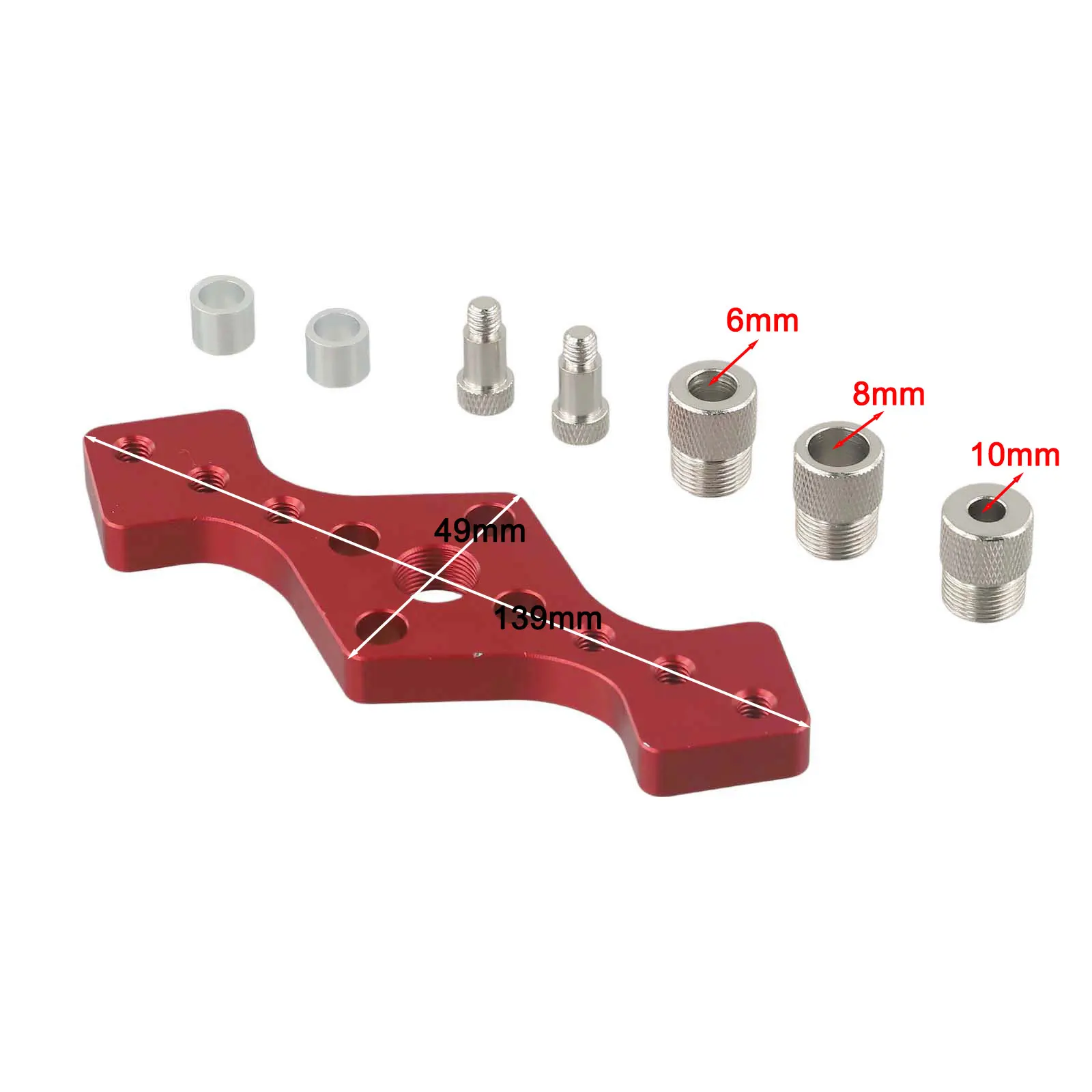 Home Improvement Center - ダボリングドリルガイド ドリルガイドキット ホームセンター用品 軽量設計 ニードルベアリング付属 セルフセンタリング機構