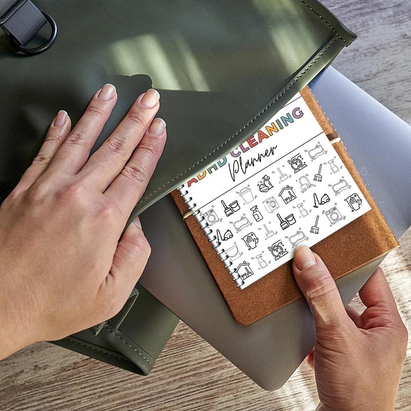 Home Improvement Books - 家庭用クリーニングスケジュール クリーニングプランブック 毎日、毎週、毎月のオーガナイザー DIY ホームセンター コイルバインディング付き