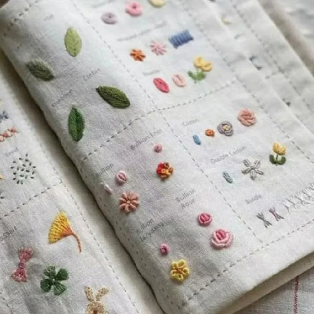 Home Improvement Books - 家庭用練習用刺繍キット 刺繍学習 刺繍スキル向上キット 刺繍キット ポータブルブック形式