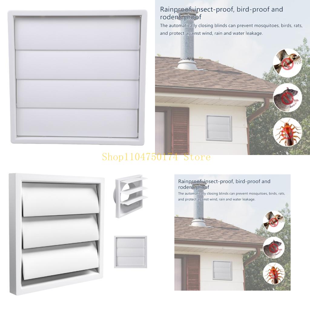 Home Improvement Sales - 屋外通気口カバー 角型ルーバー設計で最高の空気循環と防塵を実現 トップセール