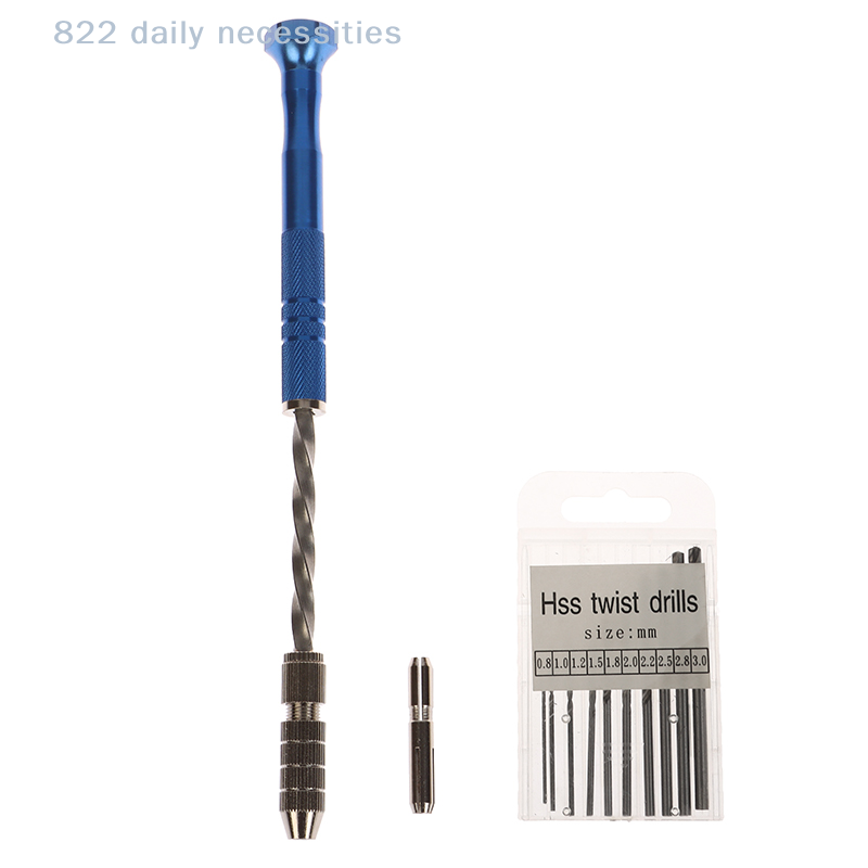 ブルー拡張型半自動ハンドツイストドリルキット0.8-3mm  - Home Improvement Center のレビューと価格