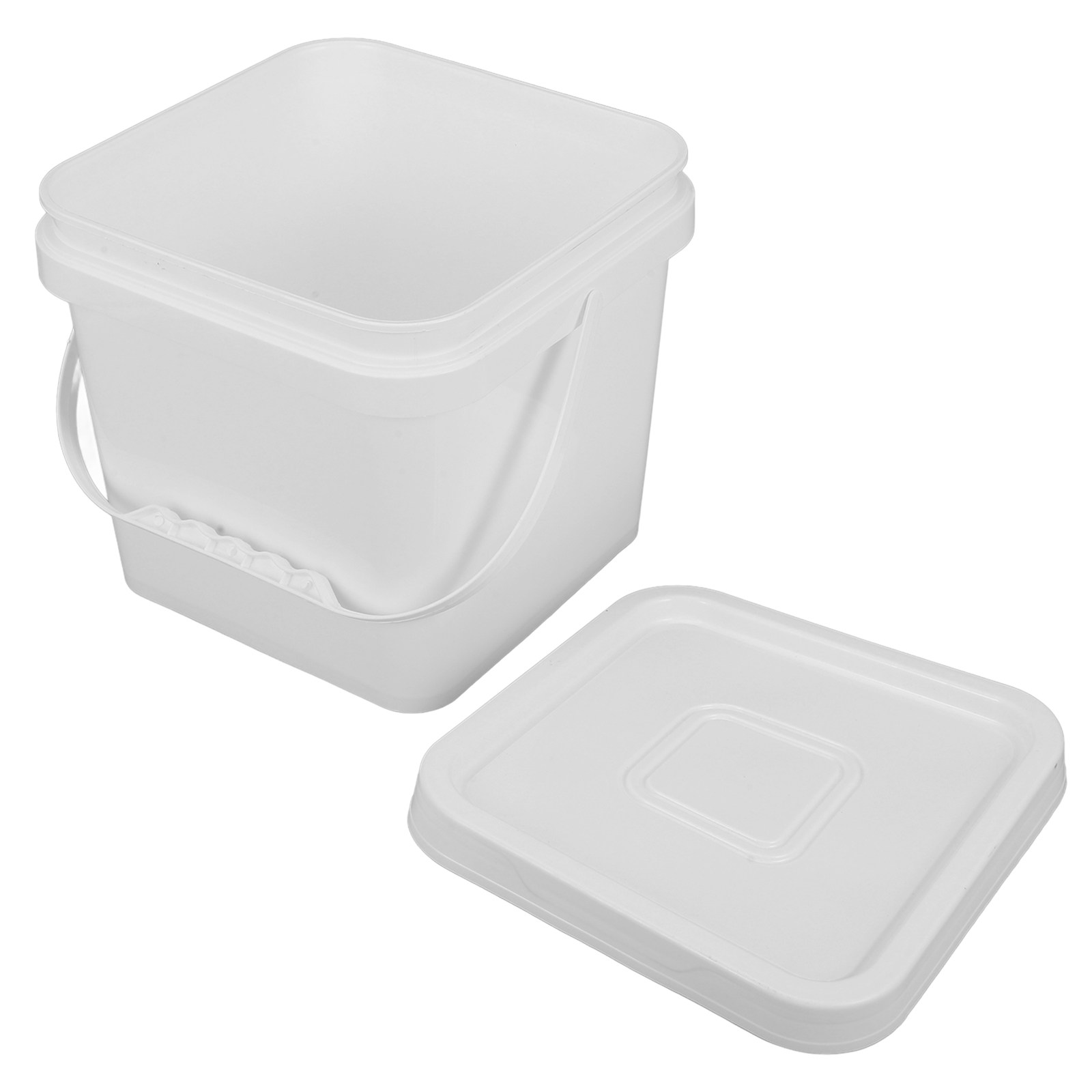 5L ペイント収納バケツ 蓋とハンドル付き 高耐久プラスチッ - Home Improvement Contractors のレビューと価格