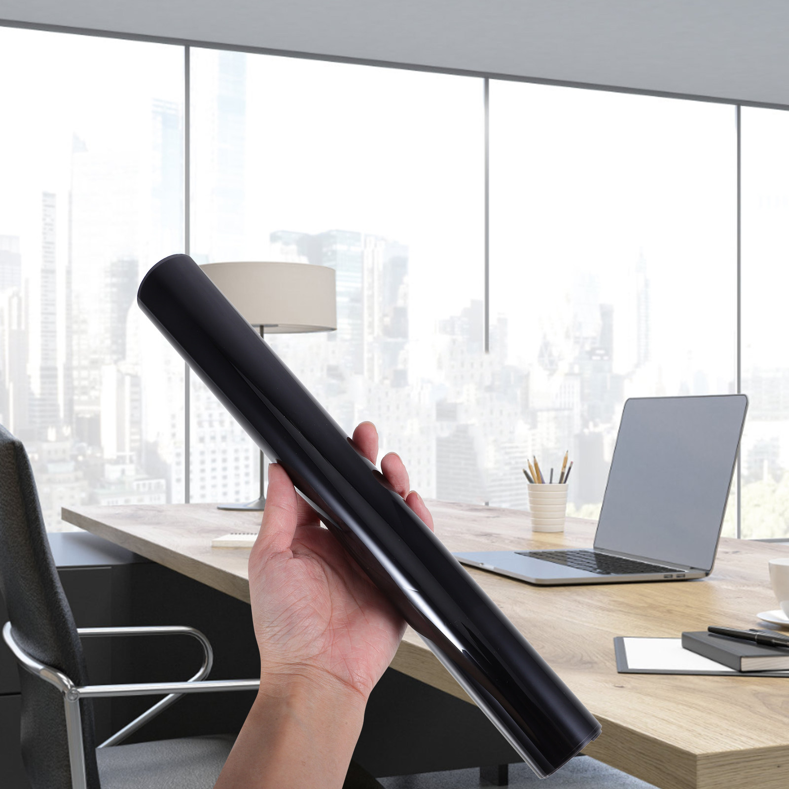 1ウェイミラーウィンドウフィルム 家庭・オフィス用 UV保護 - Window Insulation Film のレビューと価格