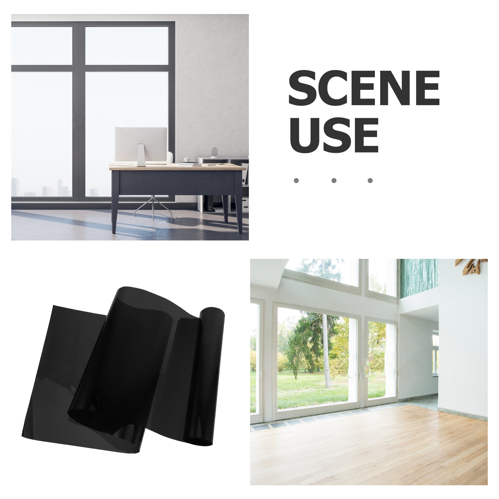 1ウェイミラーウィンドウフィルム 家庭・オフィス用 UV保護 - Window Insulation Film のレビューと価格