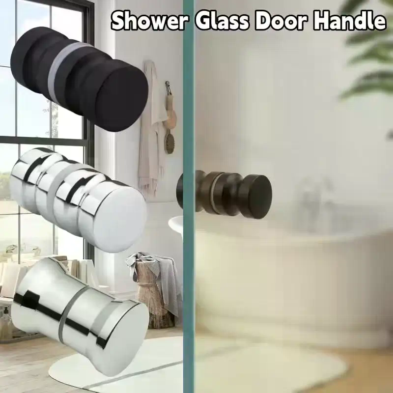 スタイリッシュなシャワーガラスドアハンドル、スライド式シャワ - Door Knob Replacement のレビューと価格