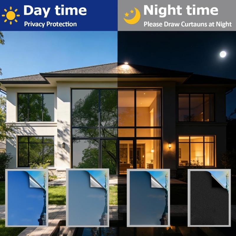 40X200cm 温度制御用ウィンドウフィルムは、99% の - Window Insulation Film のレビューと価格
