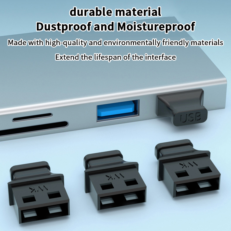 5/10 個タイプ A USB ポートプラグハンドル付き防塵 - Electrical Outlet Cover のレビューと価格