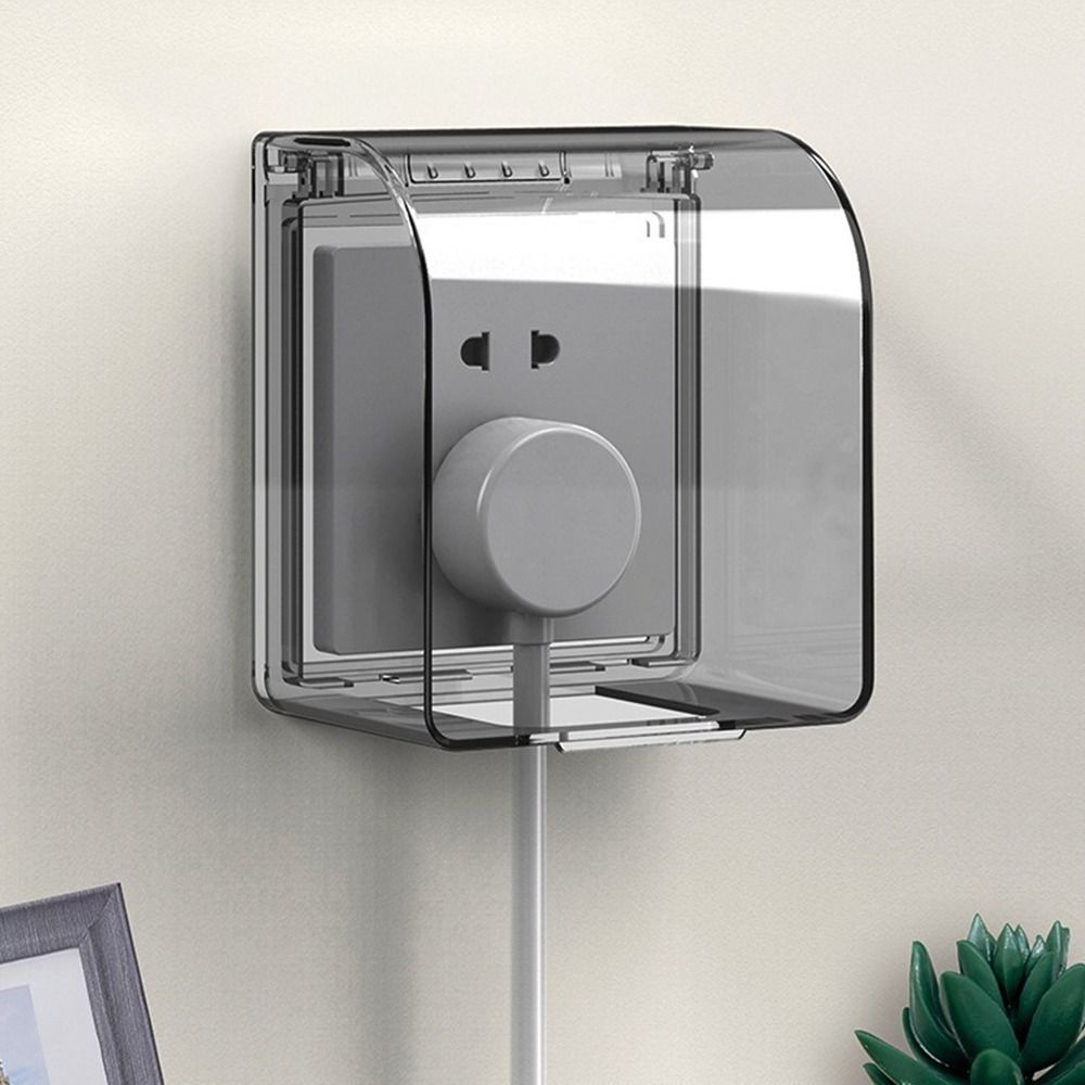 壁掛けスイッチ保護カバー自己粘着拡大プラスチックソケット防水 - Electrical Outlet Cover のレビューと価格