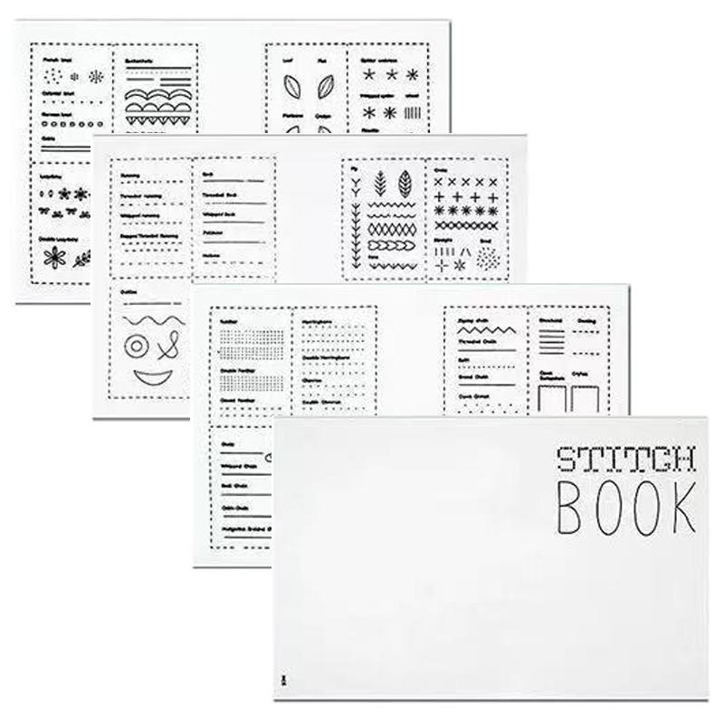 1 セット刺繍ステッチブック家庭練習スキル向上キット初心者に - Home Improvement Books のレビューと価格