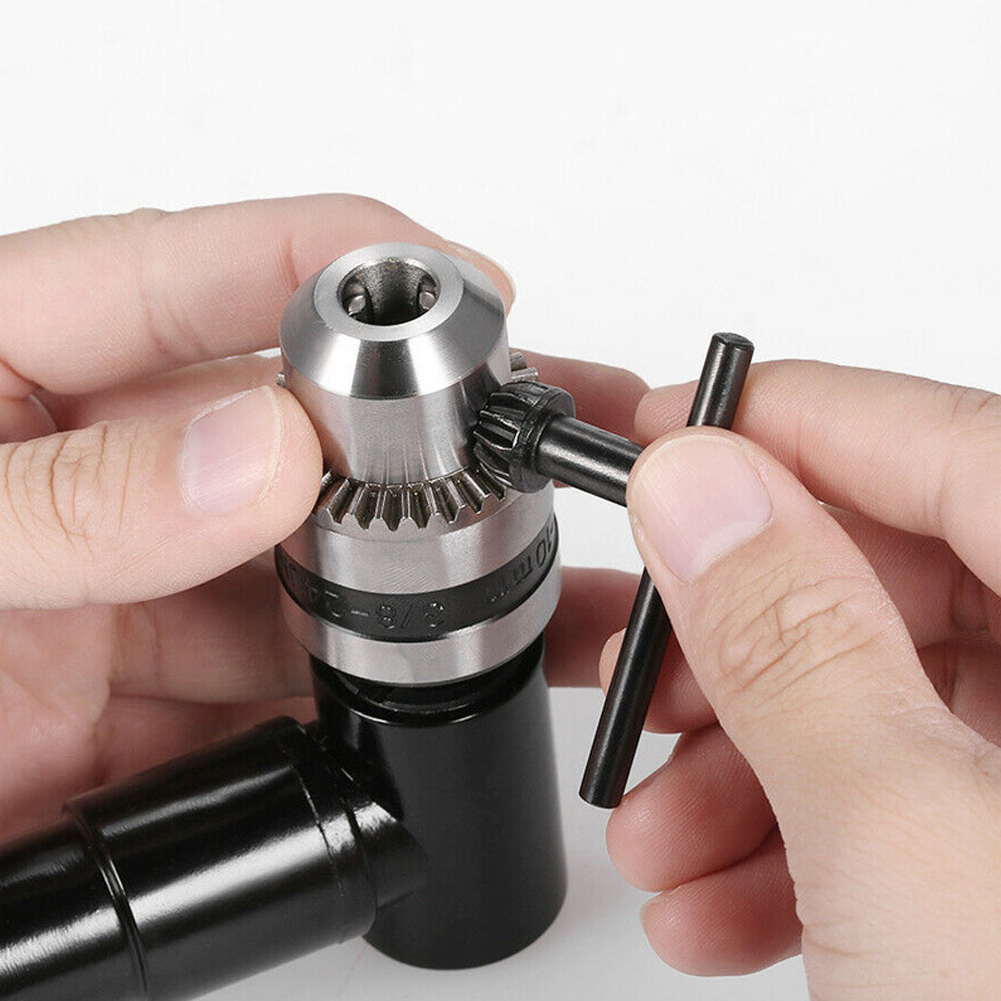 電気ドリル用直角アダプター直角キーレスドリルチャック家庭用ホ - Home Improvement Center のレビューと価格