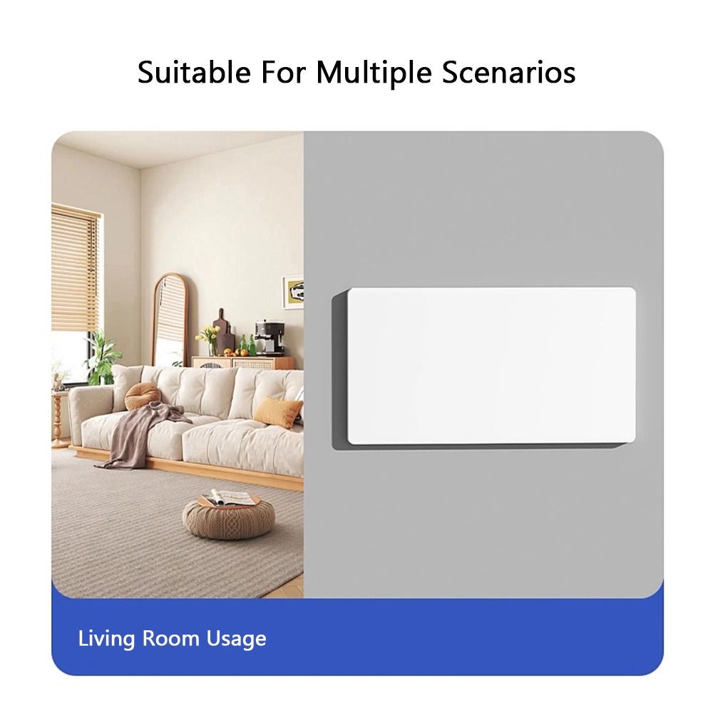 家の装飾用ホワイト86型壁穴カバー、粘着式ホワイトスイッチソ - Electrical Outlet Cover のレビューと価格